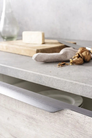 Mâner mobilier Viefe Vector, gri periat, 147 mm - imagine 4