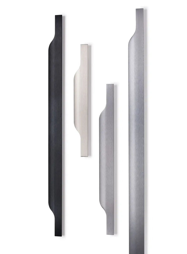 Mâner mobilier Viefe Vector, gri periat, 147 mm - imagine 5