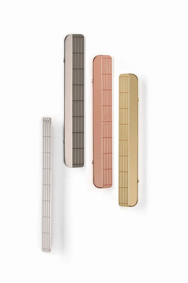 Mâner mobilier Viefe Wallace, cupru lustruit, 210 mm (interax 128 mm) - imagine 4