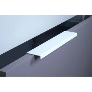 Mâner mobilier Viefe Way, alb mat, 100 mm (interax 64 mm) - imagine 2