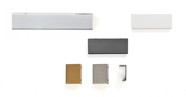 Mâner mobilier Viefe Way, negru mat, 200 mm (interax 128 mm) - imagine 3