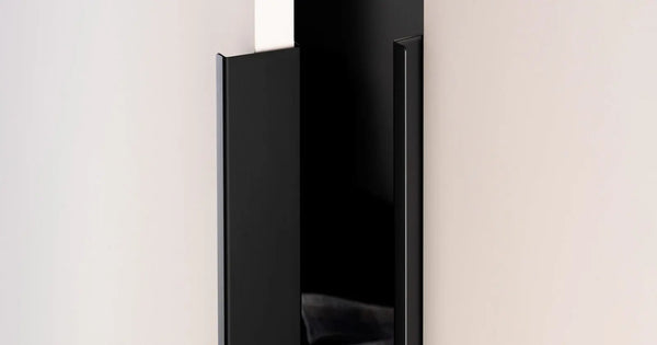 Mâner mobilier Viefe Way, negru mat, 400 mm (interax 320 mm) - imagine 2