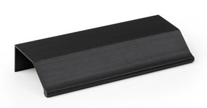 Mâner mobilier Viefe Wing, negru periat, 100 mm (interax 64 mm) - imagine 5