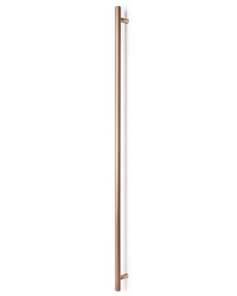 Mâner spațial Viefe Boto Big, alamă cava periată, 1122 mm (interax 1024 mm)