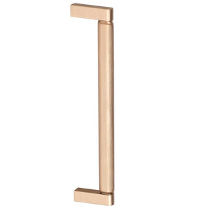 Mâner spațial Viefe Brooklyn Big, alamă cava periată, 466 mm (interax 448 mm)