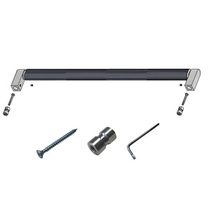 Mâner spațial Viefe Brooklyn Big, negru periat, 1074 mm (interax 1056 mm) - imagine 4
