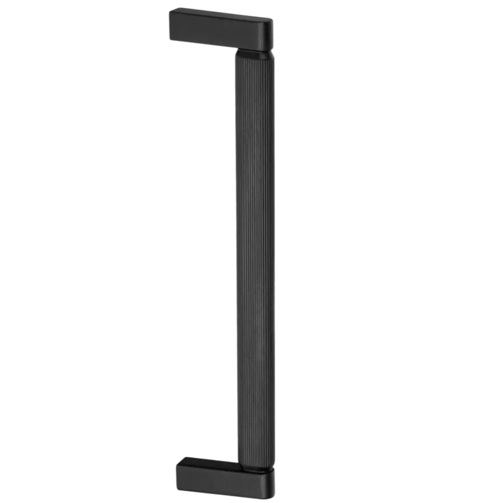 Mâner spațial Viefe Brooklyn Big, negru periat, 466 mm (interax 448 mm)