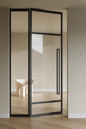 Mâner spațial Viefe Brooklyn Big, negru titan, 1074 mm (interax 1056 mm) - imagine 2