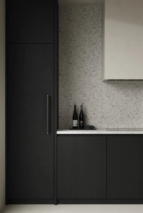 Mâner spațial Viefe Brooklyn Big, negru titan, 466 mm (interax 448 mm) - imagine 2