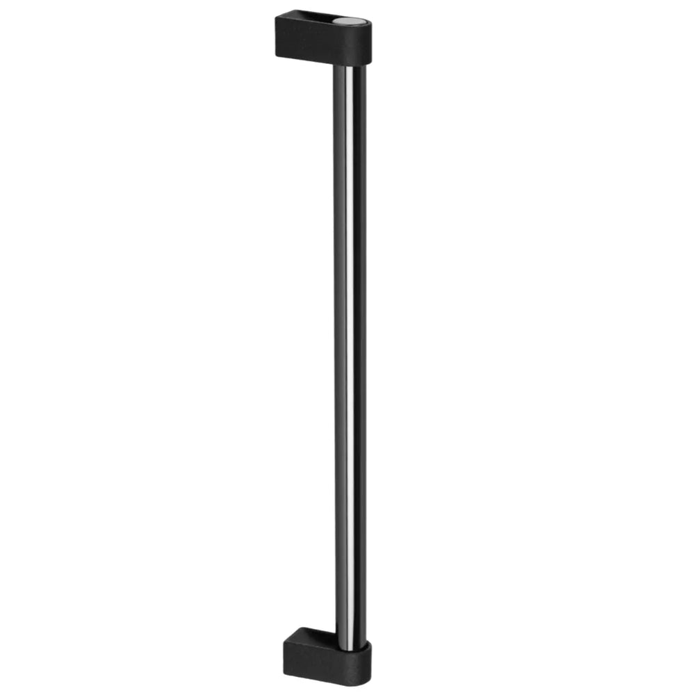 Mâner spațial Viefe Casey Big, negru lava texturat și negru titan lustruit, 448 mm (interax 416 mm)