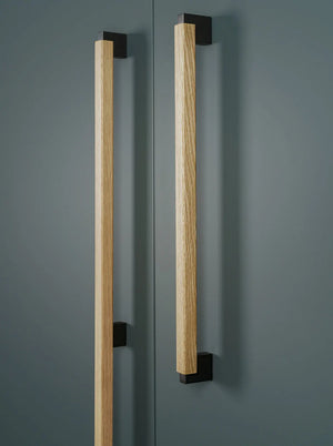 Mâner spațial Viefe Duo Big, stejar și gri lava, 536 mm (interax 480 mm) - imagine 3