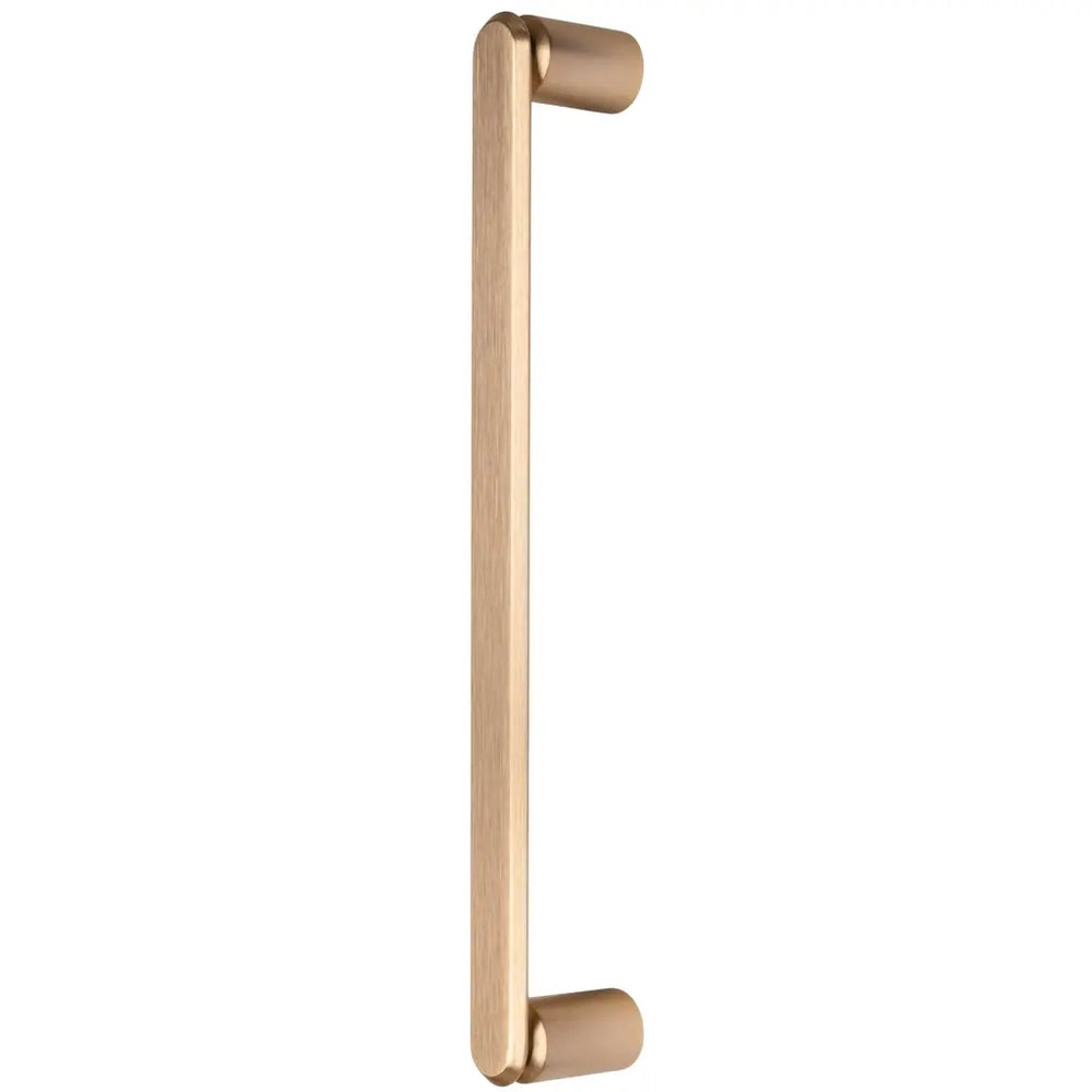 Mâner spațial Viefe Fase Big, alamă cava periată, 348 mm (interax 320 mm)