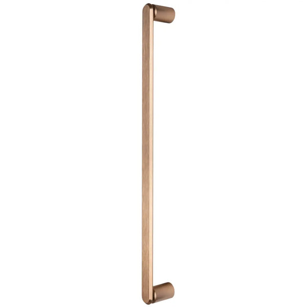 Mâner spațial Viefe Fase Big, alamă cava periată, 508 mm (interax 480 mm)
