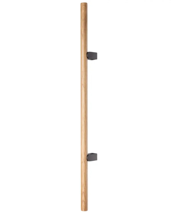 Mâner spațial Viefe Kumo Wood Big One, stejar și negru titan, 1596 mm (interax 1056 mm)