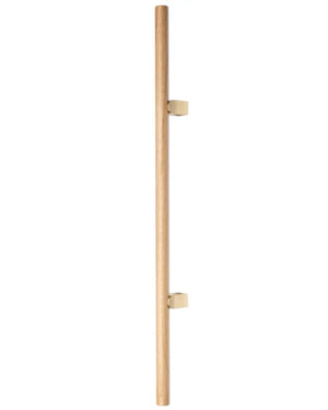 Mâner spațial Viefe Kumo Wood Big, stejar și alamă periată, 1010 mm (interax 640 mm)