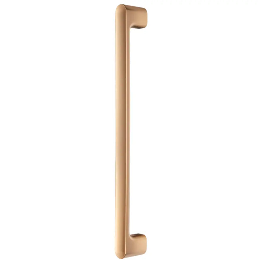 Mâner spațial Viefe Luv Big, alamă cava periată, 419 mm (interax 384 mm)