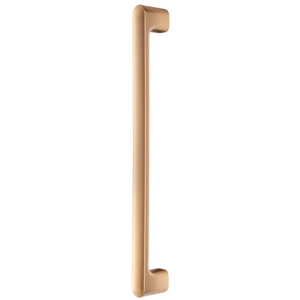 Mâner spațial Viefe Luv Big, alamă cava periată, 419 mm (interax 384 mm)