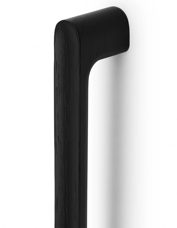 Mâner spațial Viefe Luv Wood, frasin negru mat lacuit, 418,5 mm (interax 384 mm)