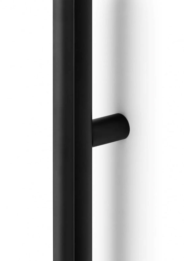 Mâner spațial Viefe Moon, negru periat, 1096 mm (interax 1056 mm) - imagine 2