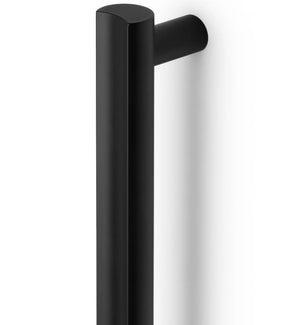 Mâner spațial Viefe Moon, negru periat, 424 mm (interax 384 mm)