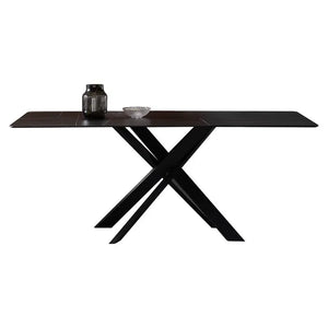 Masa dining din inox 8k cu blat din compozit DT2131 - lussoline