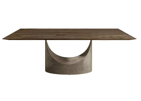 Masa dining din inox 8k cu blat din compozit DT2141 - lussoline