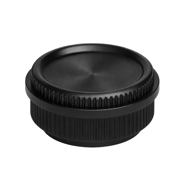 Opritor de ușă Viefe Boto, negru periat, 60 × 29 mm