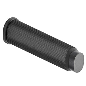 Opritor de ușă Viefe Brooklyn Wall, negru periat, 28 × 103 mm
