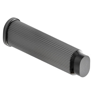 Opritor de ușă Viefe Brooklyn Wall, negru titan, 28 × 103 mm