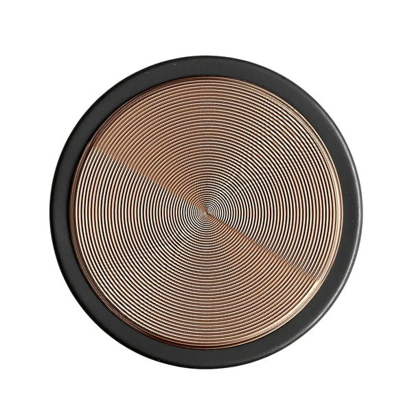 Opritor de ușă Viefe Brooklyn, bronz periat, 62 × 33 mm