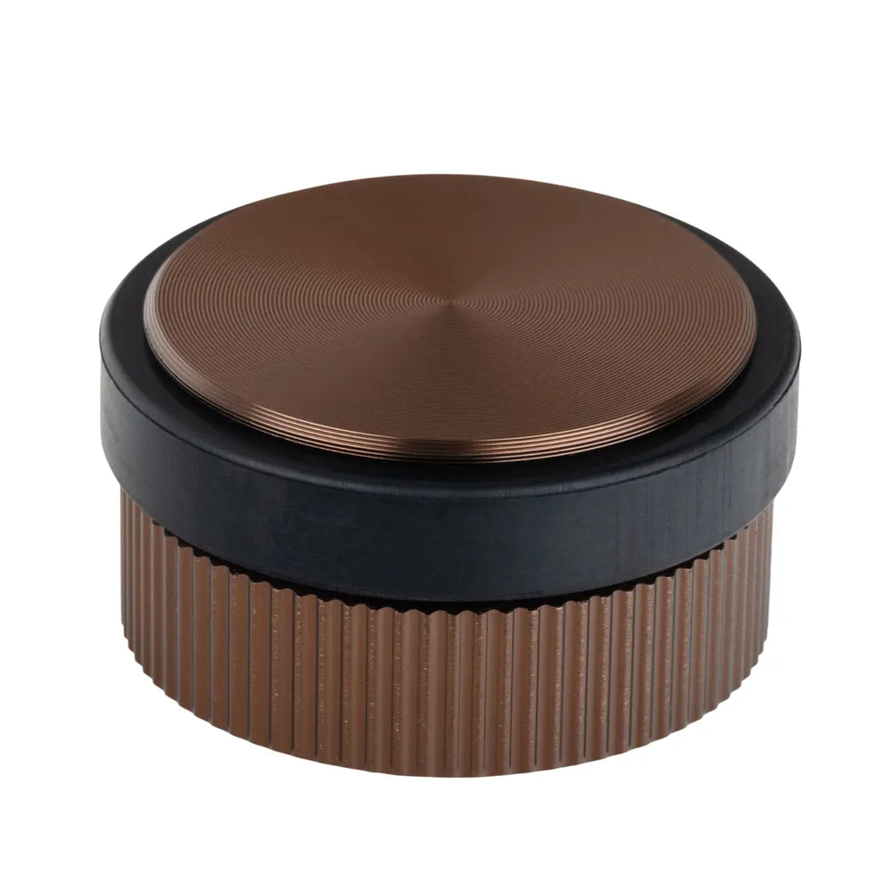 Opritor de ușă Viefe Brooklyn, bronz periat, 62 × 33 mm