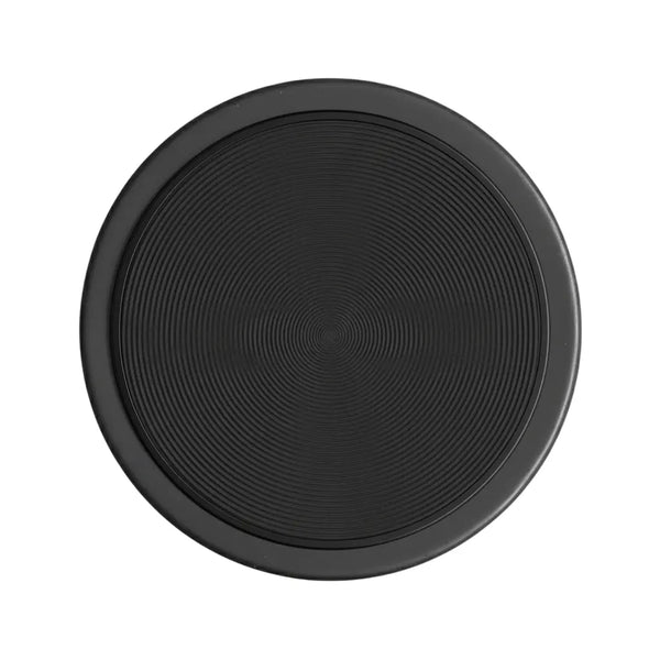 Opritor de ușă Viefe Brooklyn, negru periat, 62 × 33 mm