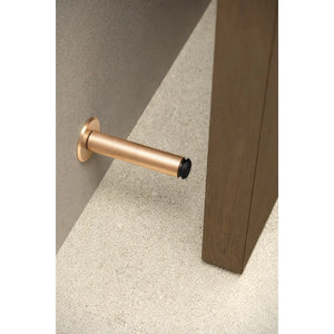 Opritor de ușă Viefe Fase Wall, alamă cava periată, 101 × 20 mm - imagine 2