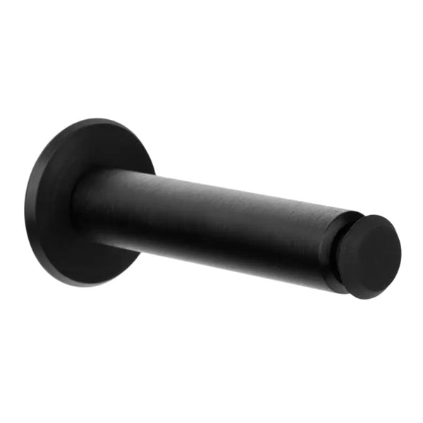 Opritor de ușă Viefe Fase Wall, negru periat, 101 × 20 mm