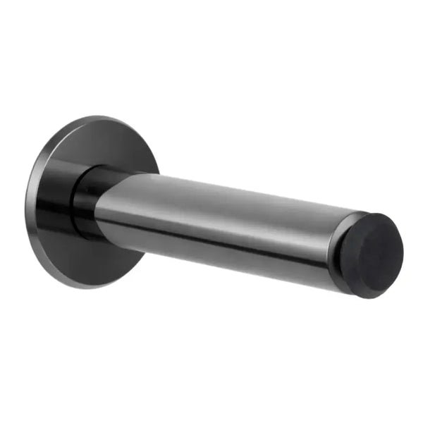 Opritor de ușă Viefe Fase Wall, negru titan lustruit, 101 × 20 mm