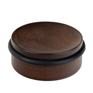 Opritor de ușă Viefe Luv Wood, nuc, 71 × 30 mm