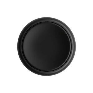 Opritor de ușă Viefe Luv, negru mat, 36 × 35 mm