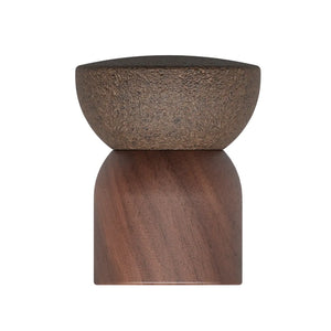 Opritor de ușă Viefe Piece, nuc și plută, 48 × 59 mm - imagine 2
