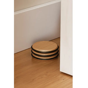 Opritor de ușă Viefe Pulse, stejar, 66 × 27 mm - imagine 4