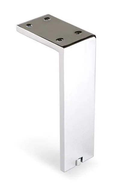 Picior reglabil pentru mobilier Viefe Fonda, crom lucios, H 100 mm - imagine 2