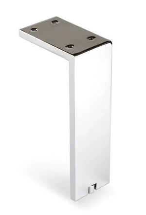 Picior reglabil pentru mobilier Viefe Fonda, crom lucios, H 100 mm - imagine 6