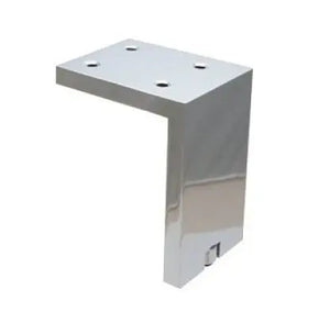 Picior reglabil pentru mobilier Viefe Fonda, crom lucios, H 100 mm