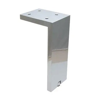 Picior reglabil pentru mobilier Viefe Fonda, crom lucios, H 150 mm