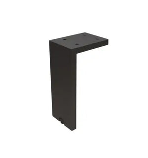 Picior reglabil pentru mobilier Viefe Fonda, negru periat, H 150 mm - imagine 2
