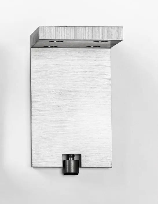Picior reglabil pentru mobilier Viefe Fonda, oțel inoxidabil, H 100 mm