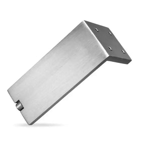 Picior reglabil pentru mobilier Viefe Fonda, oțel inoxidabil, H 200 mm