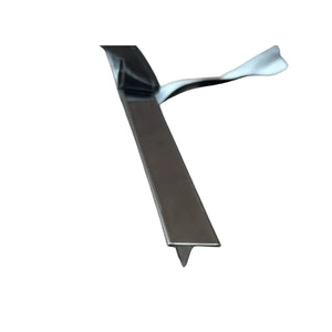 Profil T inox argintiu lucios 15 x 2700 mm lussoline