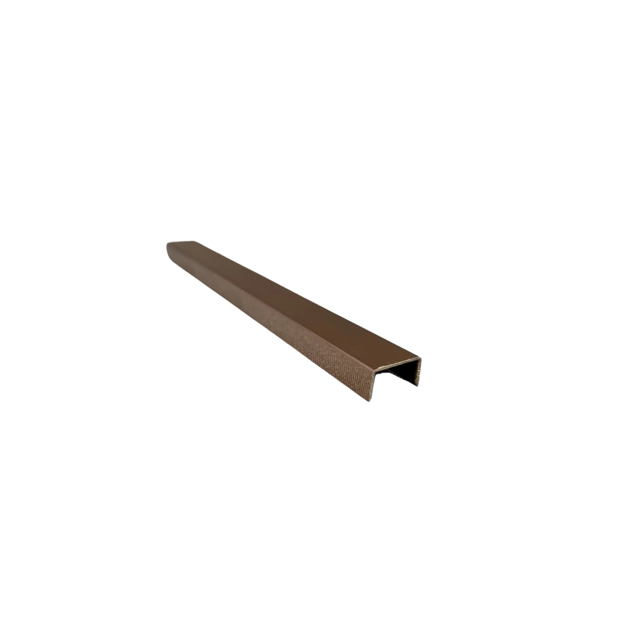 Profil U inox cupru lucios 15 mm x 9 mm x 2700 mm - rectificat lussoline