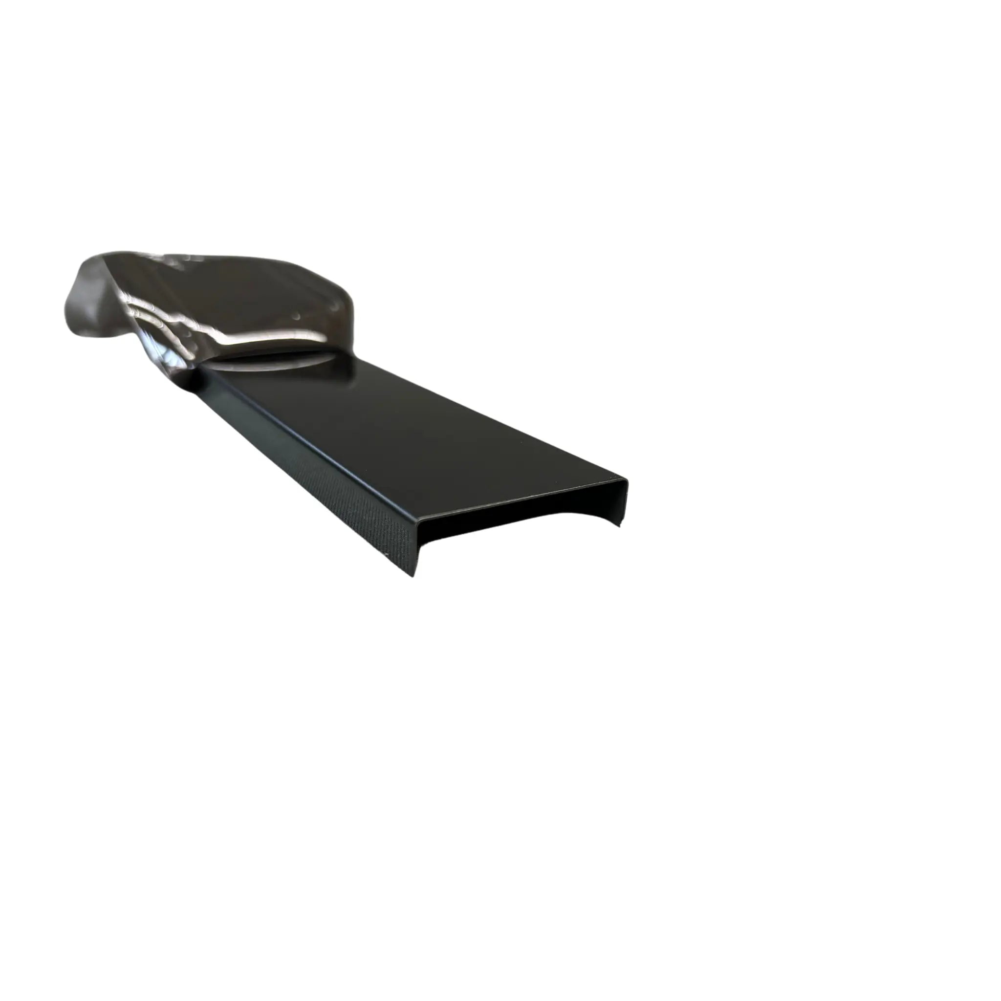 Profil U inox negru oglinda 40mm x 9mm x 2700mm lussoline