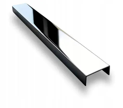 Profil U inox, negru oglinda 40x9x2700 mm - lussoline